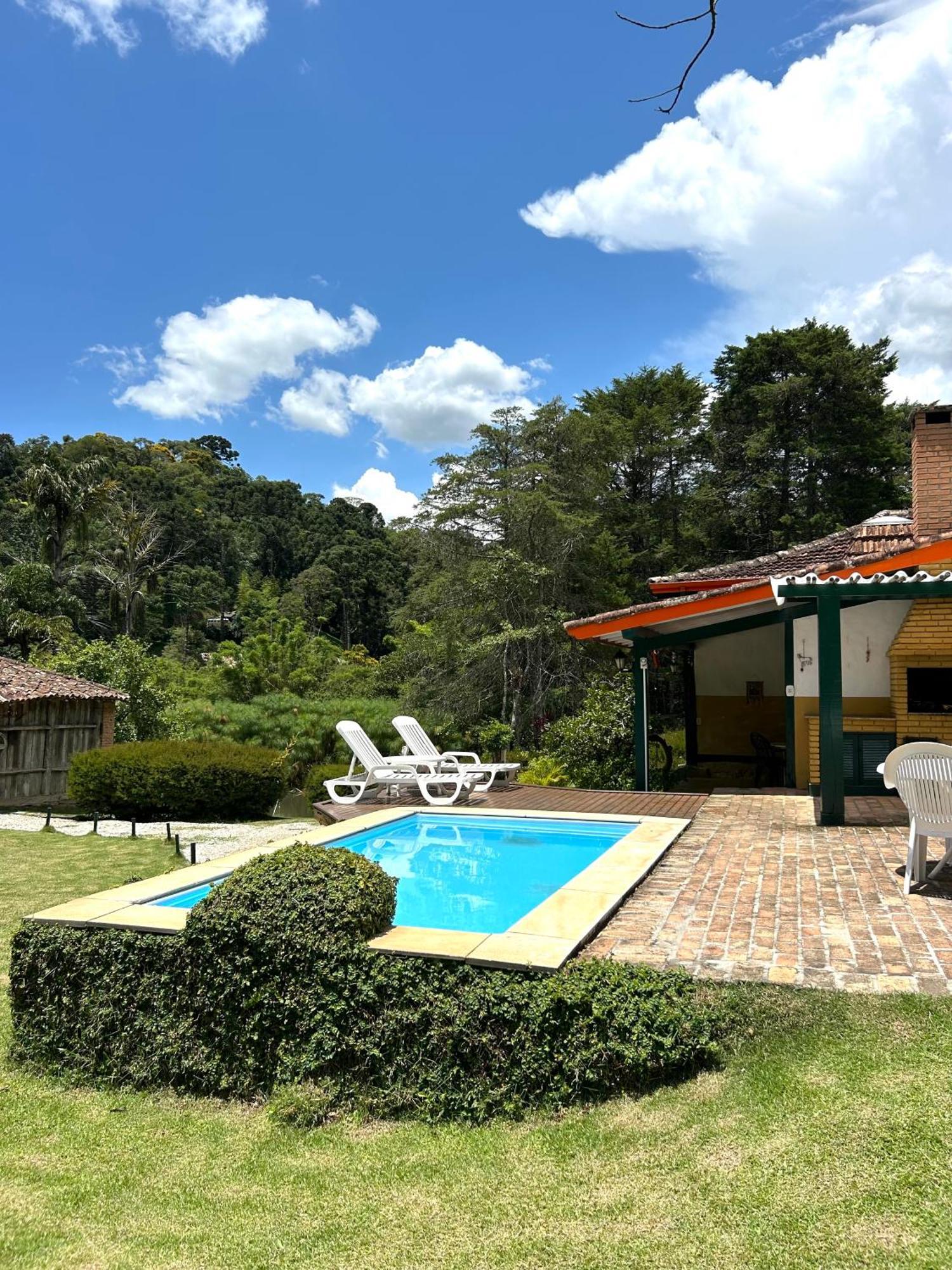 Pousada Chales Da Casa Centenaria ซานโต อังตัวนิโอ โด ปิงญัล ภายนอก รูปภาพ